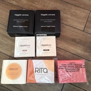 9 boxes of Bra and nipple covers